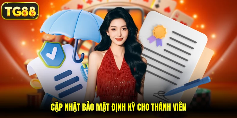 Cập nhật bảo mật định kỳ cho thành viên
