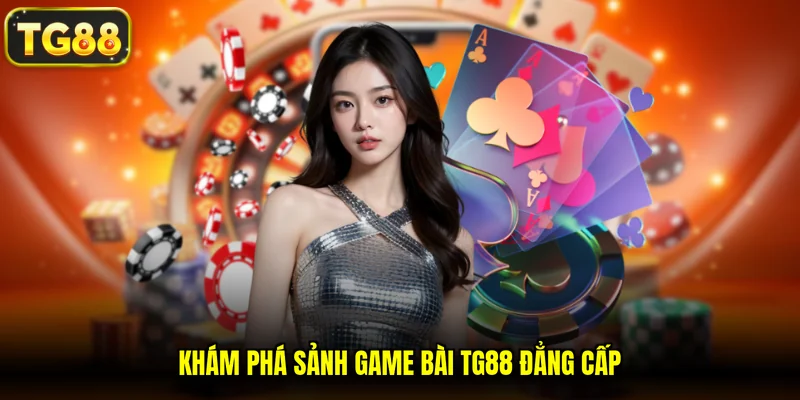 Khám phá sảnh game bài TG88 đẳng cấp