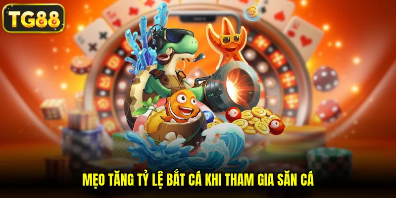 Mẹo tăng tỷ lệ bắt cá khi tham gia săn cá