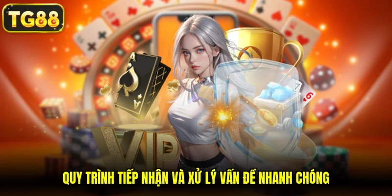 Quy trình tiếp nhận và xử lý vấn đề nhanh chóng