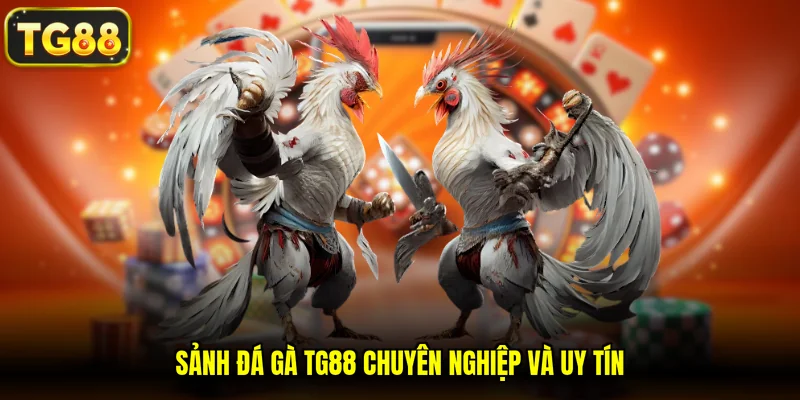 Sảnh đá gà TG88 chuyên nghiệp và uy tín