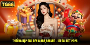 thưởng nạp đầu đến 8,888,888VNĐ